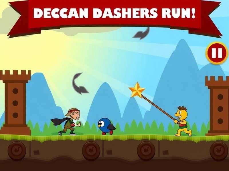 Deccan Dashers Royal Run in action Deccan Dashers Royal Run game screenshot